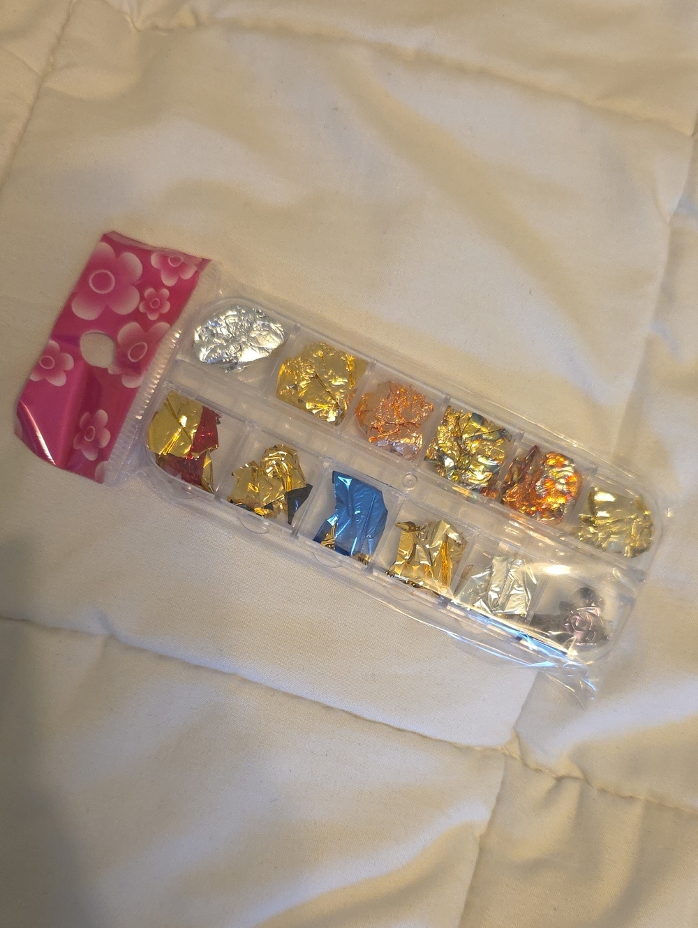 💚5/$20💚 Nail Art Foil Flakes - Assorted Metallic Colors